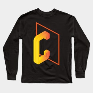 Letter C beautiful letters Long Sleeve T-Shirt